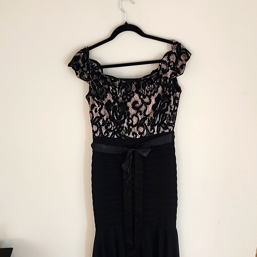 Black formal gown